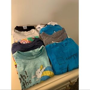 8 boys shirts 2T